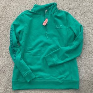 NWT Vineyard Vines Kelly Green Sweatshirt Sz S
